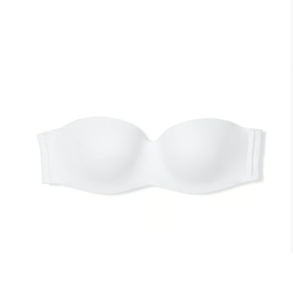 NWT PINK Wear Everywhere Multi-Way Strapless Push-Up Bra